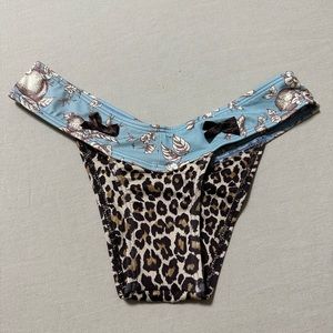 NWOT-Letarte leopard swimsuit-XS